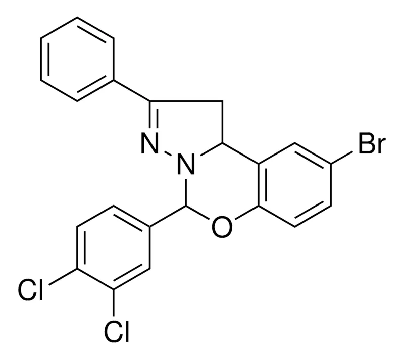 Sigma-Aldrich 8-BR-4-(3,4-DICHLORO-PH)-2-PH-1,9B-2H-5-OXA-3,3A-DIAZA-CYCLOPENTA(A)NAPHTHALENE,AldrichCPR