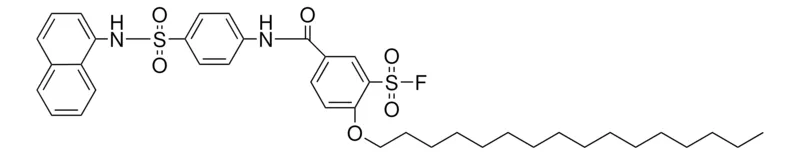 Sigma-Aldrich 2-HEXADECYLOXY-5-(4-(1-NAPHTHYLSULFAMOYL)-PH-CARBAMOYL)BENZENESULFONYL FLUORIDE,AldrichCPR