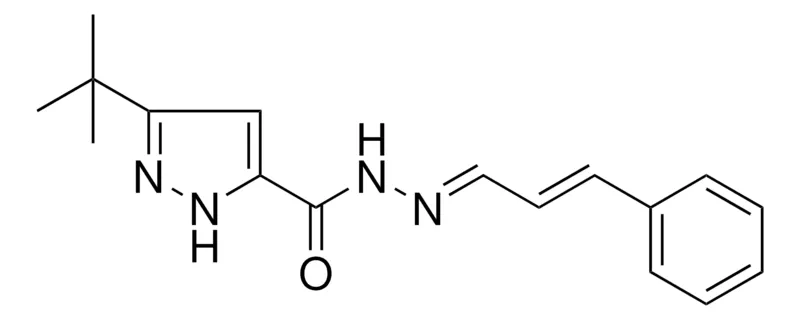 Sigma-Aldrich 5-TERT-BUTYL-2H-PYRAZOLE-3-CARBOXYLIC ACID (3-PHENYL-ALLYLIDENE)-HYDRAZIDE,AldrichCPR
