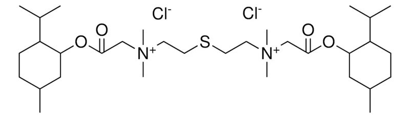 Sigma-Aldrich N,N'-(2,2'-THIOBIS(ETHANE-2,1-DIYL))BIS(2-(2-ISOPROPYL-5-METHYLCYCLOHEXYLOXY)-N,N-DIMETHYL-2-OXOETHANAMINIUM) CHLORIDE,AldrichCPR