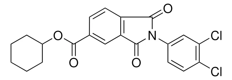 Sigma-Aldrich CYCLOHEXYL 2-(3,4-DICHLOROPHENYL)-1,3-DIOXO-5-ISOINDOLINECARBOXYLATE,AldrichCPR