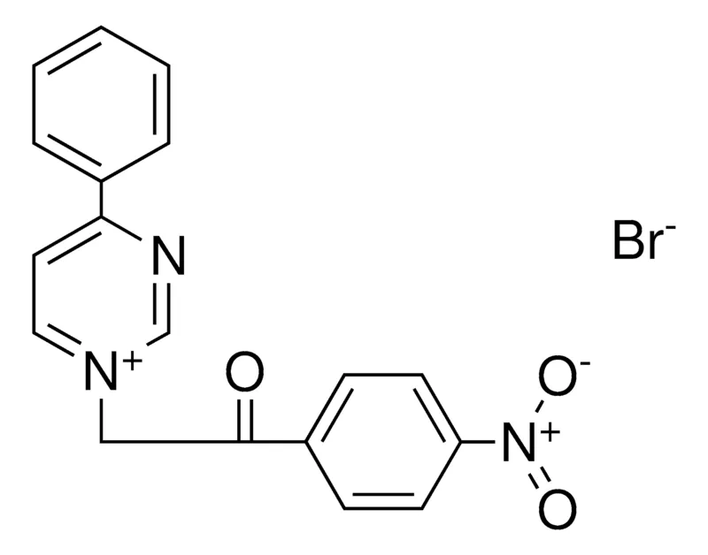 Sigma-Aldrich 1-(2-(4-NITRO-PHENYL)-2-OXO-ETHYL)-4-PHENYL-PYRIMIDIN-1-IUM, BROMIDE,AldrichCPR