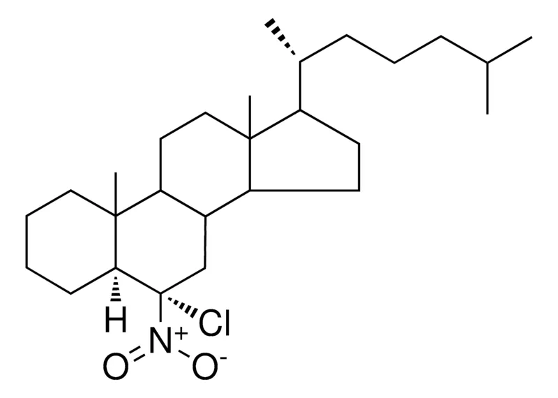 Sigma-Aldrich 6-ALPHA-CHLORO-6-BETA-NITRO-5-ALPHA-CHOLESTANE,AldrichCPR