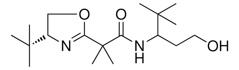 Sigma-Aldrich 2(4-TERT-BUTYL-4,5-2H-OXAZOL-2-YL)-N-(1-(2-HO-ET)-2,2-DIMETHYL-PR)-ISOBUTYRAMIDE,AldrichCPR