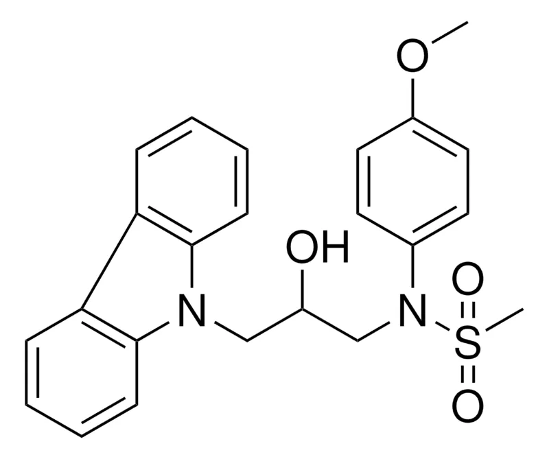 Sigma-Aldrich N-(3-(9H-CARBAZOL-9-YL)-2-HYDROXYPROPYL)-N-(4-METHOXYPHENYL)METHANESULFONAMIDE,AldrichCPR