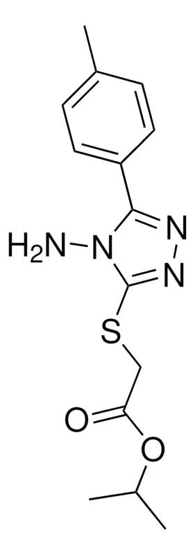 Sigma-Aldrich ISOPROPYL ((4-AMINO-5-(4-METHYLPHENYL)-4H-1,2,4-TRIAZOL-3-YL)THIO)ACETATE,AldrichCPR