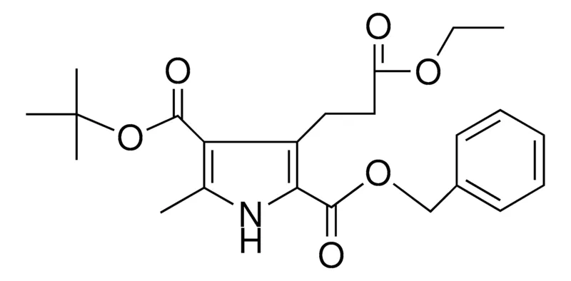 Sigma-Aldrich 3-(ETO-CARBONYL-ET)-ME-PYRROLE-2,4-DICARBOXYLIC ACID 2-BZL ESTER 4-TERT-BU ESTER,AldrichCPR