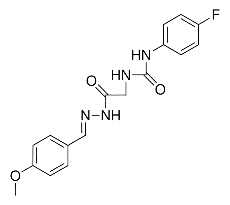 Sigma-Aldrich 2-(3-(4-FLUOROPHENYL)UREIDO)ACETIC (4-METHOXYBENZYLIDENE)HYDRAZIDE,AldrichCPR