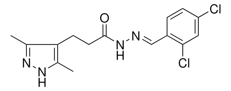 Sigma-Aldrich 3-(3,5-DIMETHYL-1H-PYRAZOL-4-YL)-PROPIONIC ACID (2,4-DI-CL-BENZYLIDENE)HYDRAZIDE，AldrichCPR