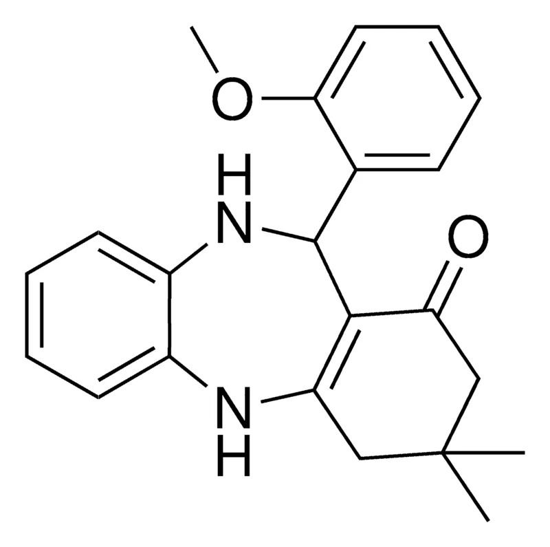 Sigma-Aldrich 11-(2-MEO-PH)-3,3-DI-ME-2,3,4,5,10,11-HEXAHYDRO-DIBENZO(B,E)(1,4)DIAZEPIN-1-ONE,AldrichCPR