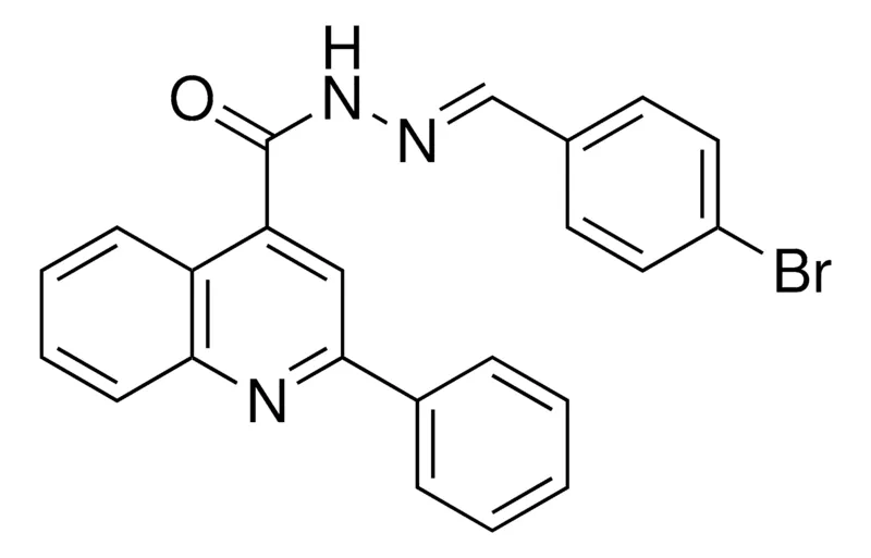 Sigma-Aldrich 2-PHENYL-QUINOLINE-4-CARBOXYLIC ACID (4-BROMO-BENZYLIDENE)-HYDRAZIDE,AldrichCPR