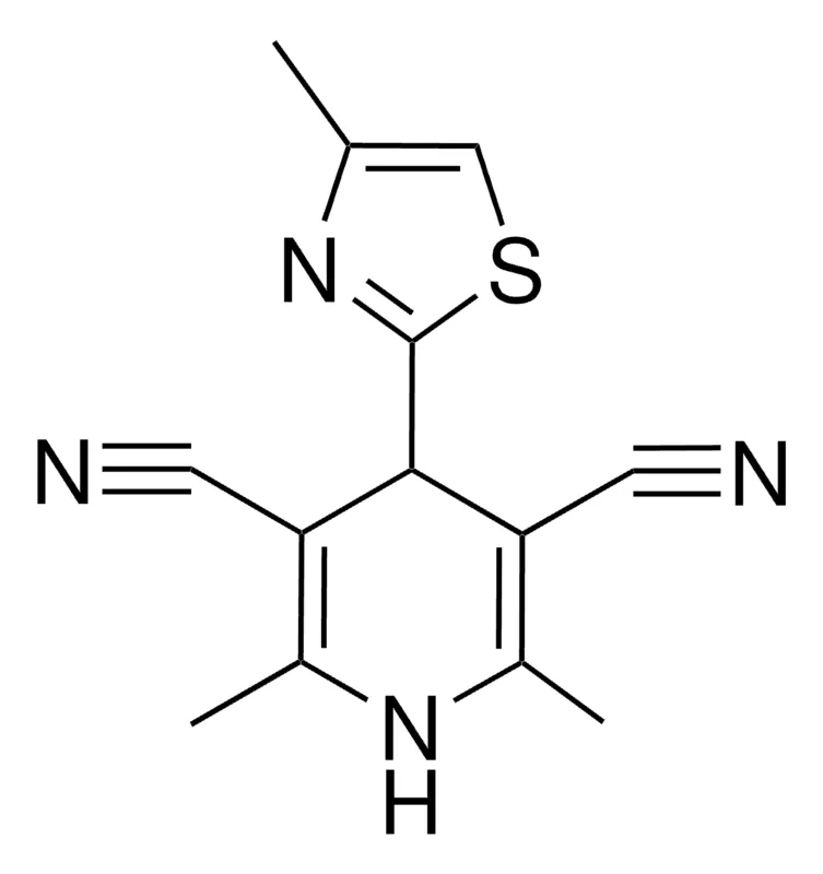 Sigma-Aldrich 2,6-DIMETHYL-4-(4-METHYL-1,3-THIAZOL-2-YL)-1,4-DIHYDRO-3,5-PYRIDINEDICARBONITRILE,AldrichCPR