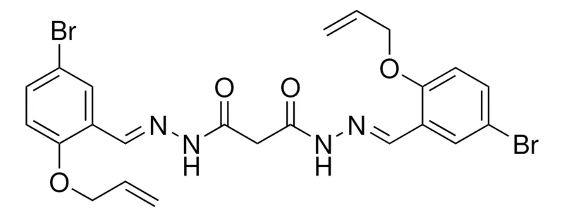 Sigma-Aldrich N'(1),N'(3)-BIS(2-(ALLYLOXY)-5-BROMOBENZYLIDENE)MALONOHYDRAZIDE，AldrichCPR