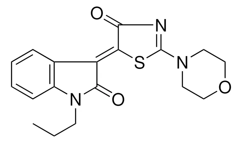 Sigma-Aldrich (3Z)-3-(2-(4-MORPHOLINYL)-4-OXO-1,3-THIAZOL-5(4H)-YLIDENE)-1-PROPYL-1,3-DIHYDRO-2H-INDOL-2-ONE,AldrichCPR