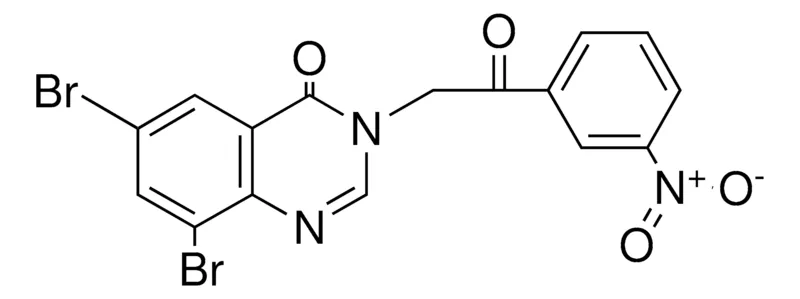 Sigma-Aldrich 6,8-DIBROMO-3-(2-(3-NITRO-PHENYL)-2-OXO-ETHYL)-3H-QUINAZOLIN-4-ONE,AldrichCPR