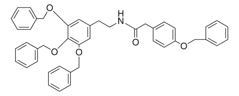 Sigma-Aldrich 2-(4-BENZYLOXY-PHENYL)-N-(2-(3,4,5-TRIS-BENZYLOXY-PHENYL)-ETHYL)-ACETAMIDE,AldrichCPR