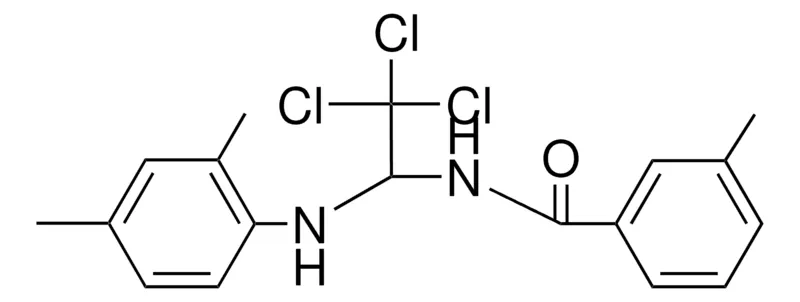 Sigma-Aldrich 3-METHYL-N-(2,2,2-TRICHLORO-1-(2,4-DIMETHYL-PHENYLAMINO)-ETHYL)-BENZAMIDE,AldrichCPR