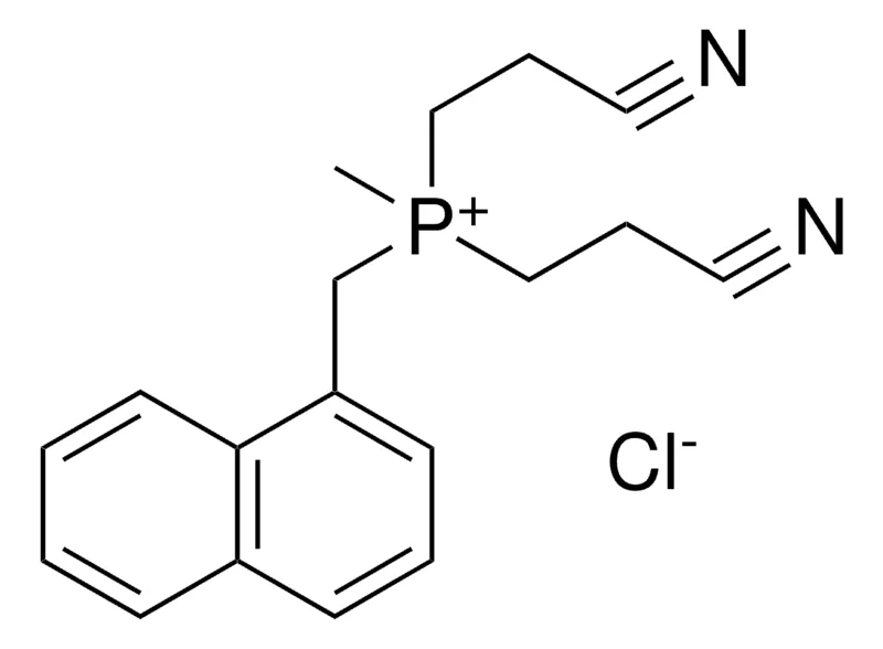 Sigma-Aldrich BIS-(2-CYANO-ETHYL)-METHYL-NAPHTHALEN-1-YLMETHYL-PHOSPHONIUM, CHLORIDE,AldrichCPR