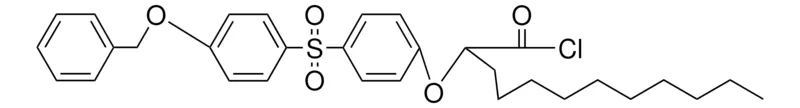 Sigma-Aldrich 2-(4-(4-(BENZYLOXY)PHENYLSULFONYL)PHENOXY)DODECANOYL CHLORIDE),AldrichCPR