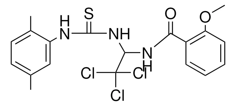 Sigma-Aldrich 2-MEO-N-(2,2,2-TRICHLORO-1-(3-(2,5-DIMETHYL-PHENYL)-THIOUREIDO)-ETHYL)-BENZAMIDE,AldrichCPR