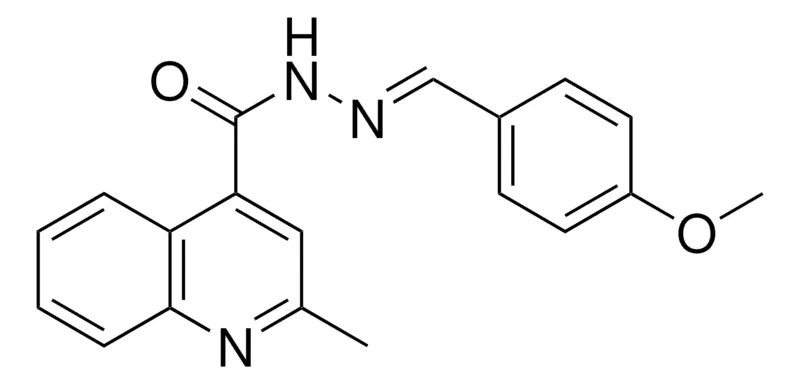 Sigma-Aldrich 2-METHYL-QUINOLINE-4-CARBOXYLIC ACID (4-METHOXY-BENZYLIDENE)-HYDRAZIDE，AldrichCPR