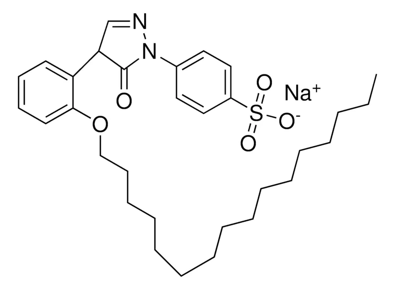 Sigma-Aldrich 4-(4-(2-HEXADECYLOXYPHENYL)-5-OXO-2-PYRAZOLIN-1-YL)BENZENESULFONIC ACID SODIUM,AldrichCPR