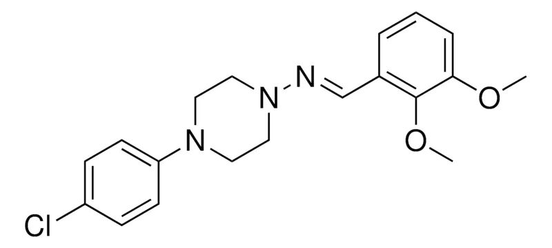 Sigma-Aldrich (4-(4-CHLORO-PHENYL)-PIPERAZIN-1-YL)-(2,3-DIMETHOXY-BENZYLIDENE)-AMINE,AldrichCPR