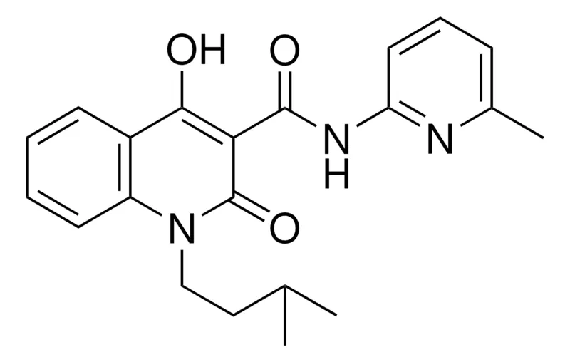 Sigma-Aldrich 4-HO-1(3-ME-BU)2-OXO-1,2-2H-QUINOLINE-3-CARBOXYLIC ACID (6-ME-PYRIDIN-2-YL)AMIDE,AldrichCPR