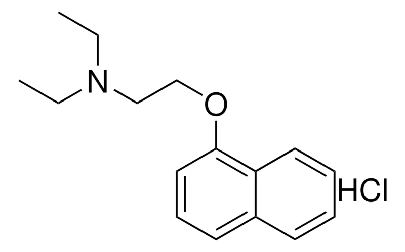 Sigma-Aldrich N,N-DIETHYL-2-(1-NAPHTHYLOXY)ETHANAMINE HYDROCHLORIDE,AldrichCPR