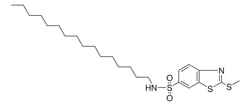 Sigma-Aldrich N-HEXADECYL-2-METHYLTHIO-6-BENZOTHIAZOLESULFONAMIDE,AldrichCPR