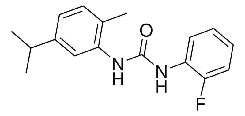 Sigma-Aldrich 1-(2-FLUOROPHENYL)-3-(5-ISOPROPYL-2-METHYLPHENYL)UREA,AldrichCPR