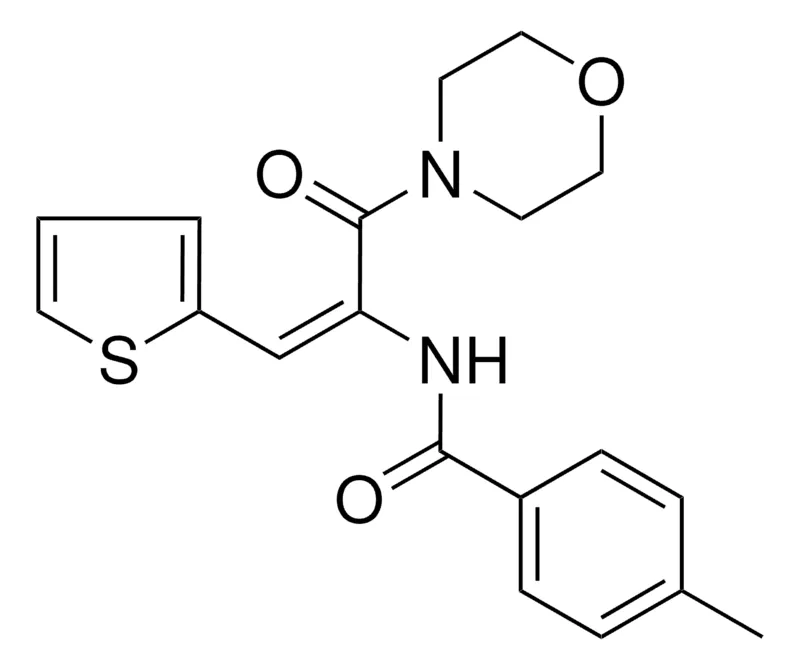 Sigma-Aldrich 4-METHYL-N-(1-(MORPHOLINE-4-CARBONYL)-2-THIOPHEN-2-YL-VINYL)-BENZAMIDE,AldrichCPR