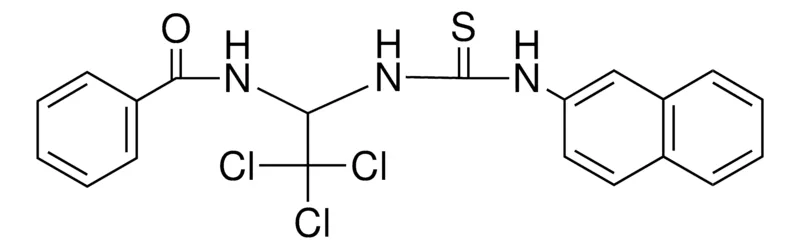 Sigma-Aldrich N-(2,2,2-TRICHLORO-1-(3-NAPHTHALEN-2-YL-THIOUREIDO)-ETHYL)-BENZAMIDE,AldrichCPR