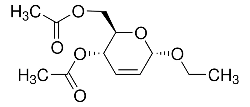 Sigma-Aldrich ETHYL 4,6-DI-O-ACETYL-2,3-DIDEOXY-ALPHA-D-ERYTHRO-HEX-2-ENOPYRANOSIDE,AldrichCPR