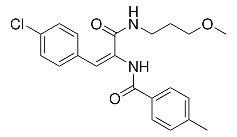Sigma-Aldrich N-(2-(4-CHLORO-PHENYL)-1-(3-METHOXY-PROPYLCARBAMOYL)-VINYL)-4-METHYL-BENZAMIDE,AldrichCPR