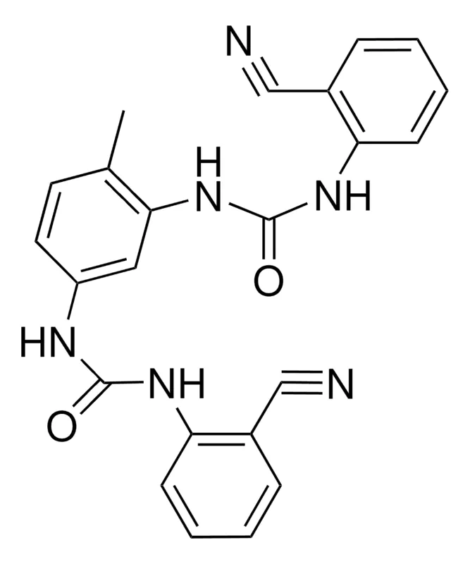Sigma-Aldrich 1,1'-(4-METHYL-1,3-PHENYLENE)BIS(3-(2-CYANOPHENYL)UREA),AldrichCPR
