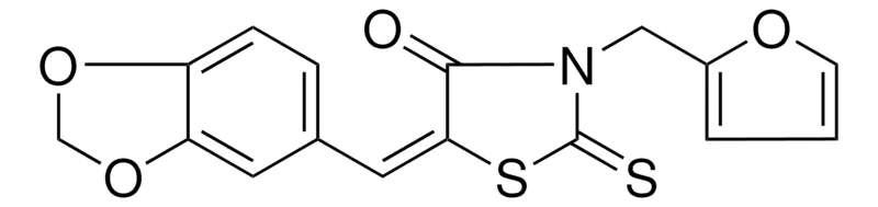 Sigma-Aldrich 5-BENZO(1,3)DIOXOL-5-YLMETHYLENE-3-FURAN-2-YLMETHYL-2-THIOXO-THIAZOLIDIN-4-ONE，AldrichCPR