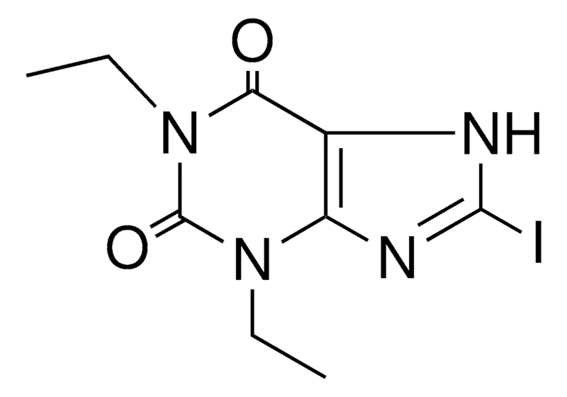 Sigma-Aldrich 1,3-DIETHYL-8-IODO-3,7-DIHYDRO-PURINE-2,6-DIONE,AldrichCPR