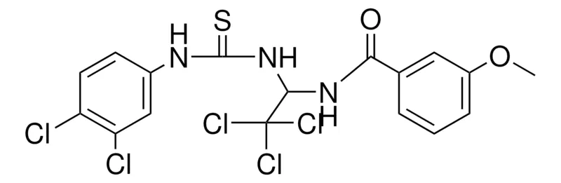 Sigma-Aldrich 3-MEO-N-(2,2,2-TRICHLORO-1-(3-(3,4-DICHLORO-PHENYL)-THIOUREIDO)-ETHYL)-BENZAMIDE，AldrichCPR