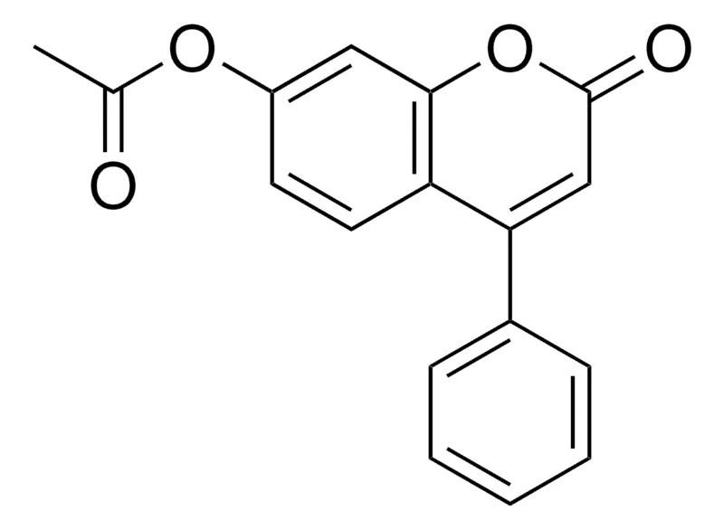 Sigma-Aldrich ACETIC ACID 2-OXO-4-PHENYL-2H-CHROMEN-7-YL ESTER,AldrichCPR