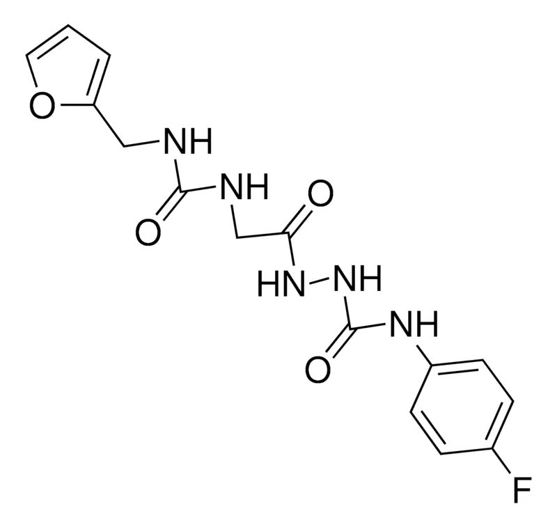Sigma-Aldrich 4-(4-FLUOROPHENYL)-1-(3-(FURFURYL)UREIDOACETYL)SEMICARBAZIDE,AldrichCPR