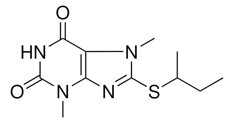 Sigma-Aldrich 8-SEC-BUTYLSULFANYL-3,7-DIMETHYL-3,7-DIHYDRO-PURINE-2,6-DIONE,AldrichCPR