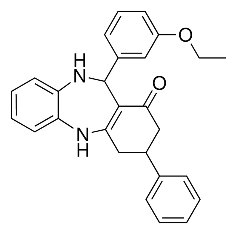 Sigma-Aldrich 11-(3-ETHOXY-PH)-3-PH-2,3,4,5,10,11-HEXAHYDRO-DIBENZO(B,E)(1,4)DIAZEPIN-1-ONE,AldrichCPR