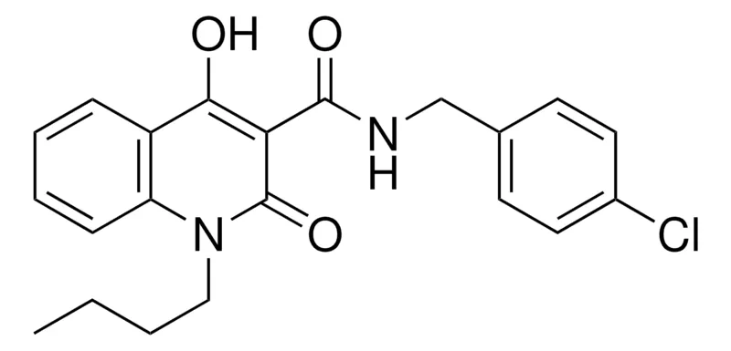 Sigma-Aldrich 1-BU-4-HO-2-OXO-1,2-DIHYDRO-QUINOLINE-3-CARBOXYLIC ACID 4-CHLORO-BENZYLAMIDE,AldrichCPR