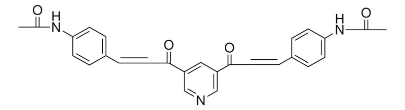Sigma-Aldrich N-(4-(3-(5-(3-(AC-AMINO-PH)-ACRYLOYL)-PYRIDIN-YL)-3-OXO-PROPENYL)-PH)-ACETAMIDE，AldrichCPR
