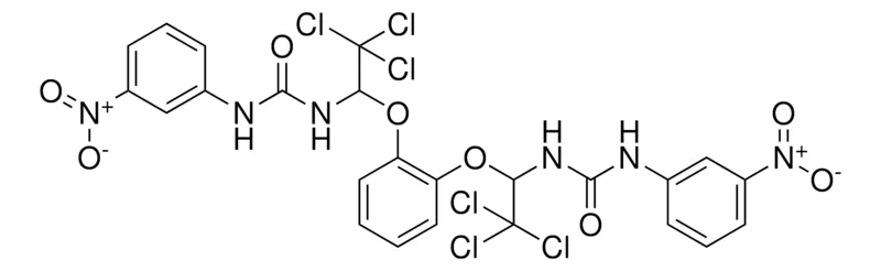 Sigma-Aldrich N-(3-NITROPHENYL)-N'-{2,2,2-TRICHLORO-1-[2-(2,2,2-TRICHLORO-1-{[(3-NITROANILINO)CARBONYL]AMINO}ETHOXY)PHENOXY]ETHYL}UREA，AldrichCPR
