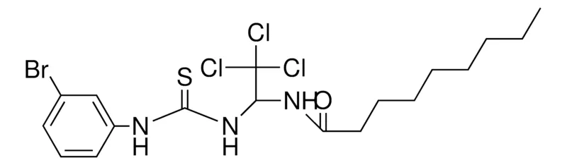Sigma-Aldrich NONANOIC ACID (1-(3-(3-BROMO-PHENYL)-THIOUREIDO)-2,2,2-TRICHLORO-ETHYL)-AMIDE,AldrichCPR