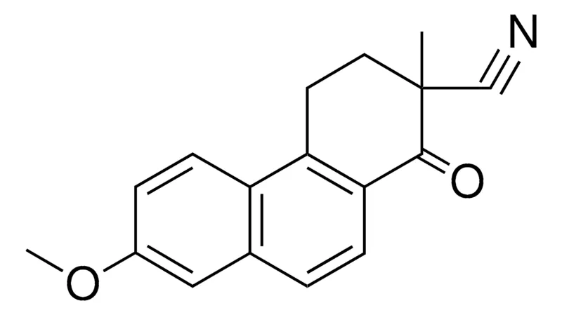 Sigma-Aldrich 7-METHOXY-2-METHYL-1-OXO-1,2,3,4-TETRAHYDRO-PHENANTHRENE-2-CARBONITRILE,AldrichCPR