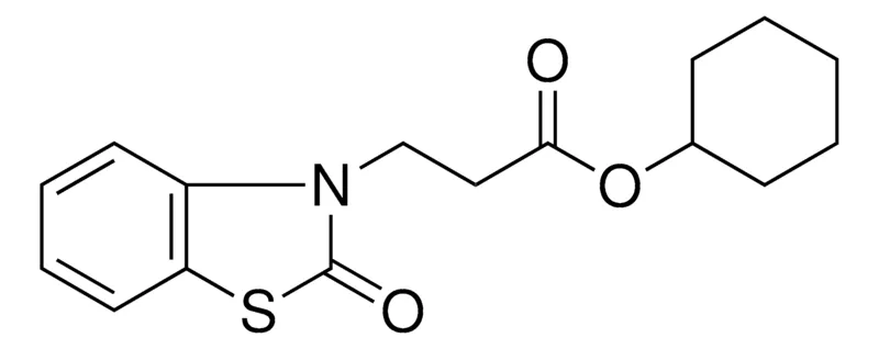 Sigma-Aldrich 3-(2-OXO-BENZOTHIAZOL-3-YL)-PROPIONIC ACID CYCLOHEXYL ESTER,AldrichCPR