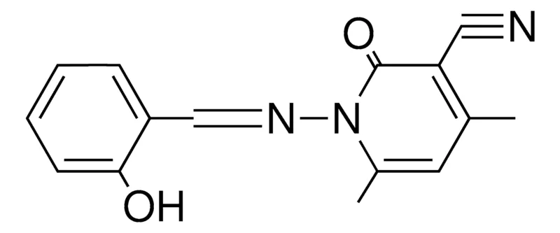 Sigma-Aldrich 1,2-DIHYDRO-4,6-DIMETHYL-2-OXO-1-(SALICYLIDENEAMINO)-NICOTINONITRILE,AldrichCPR